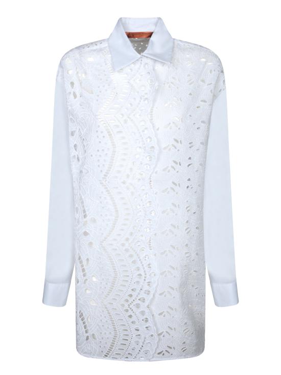 25SS 에르마노 설비노 셔츠 D464K613 RXT 10601 White