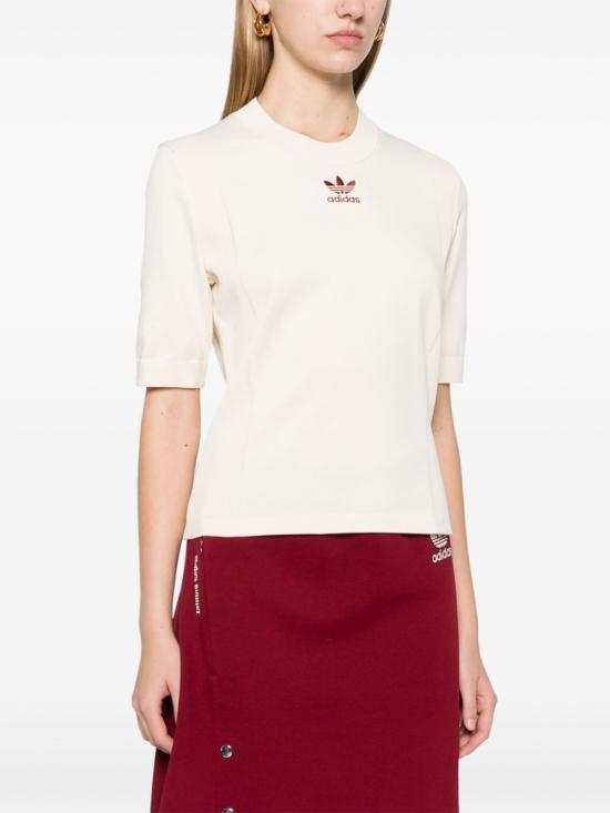 24FW 아디다스 X 웨일즈 보너 반팔 티셔츠 JL9587 WONDERWHITE White - ADIDAS X WALES BONNER