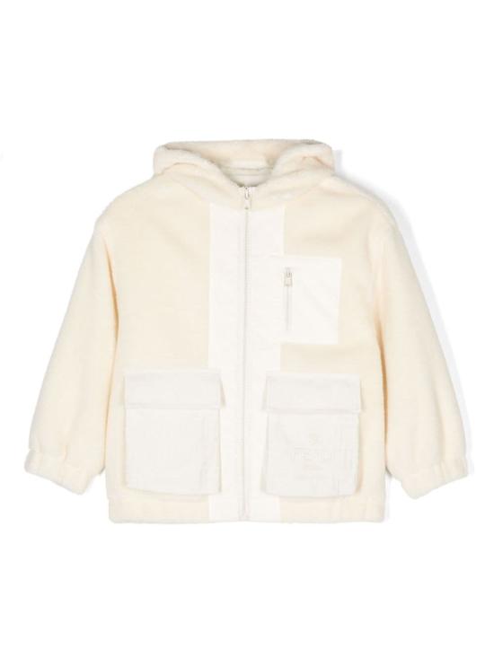 24FW [키즈] 펜디 캐주얼 자켓 JUA209 ARSKF0C00 White