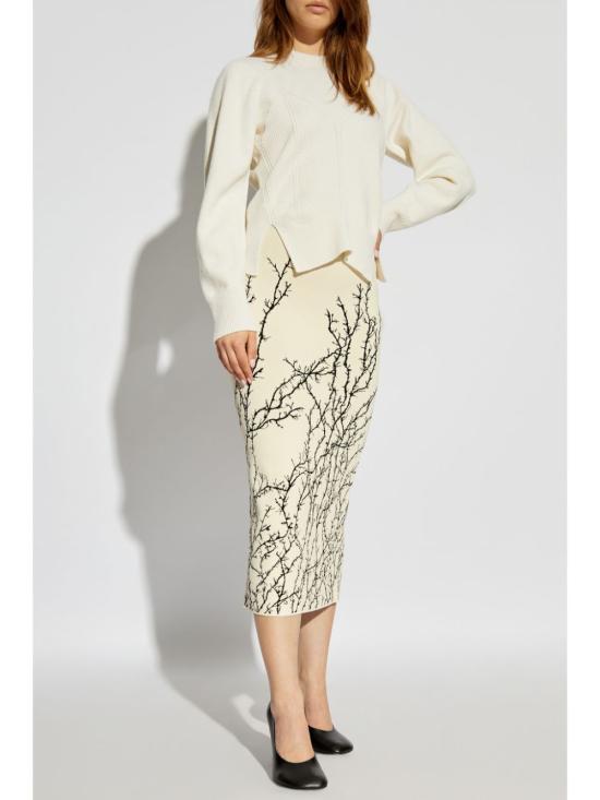 25SS 알렉산더 맥퀸 긴팔 티셔츠 798349 Q1BAP9004 White - ALEXANDER MCQUEEN