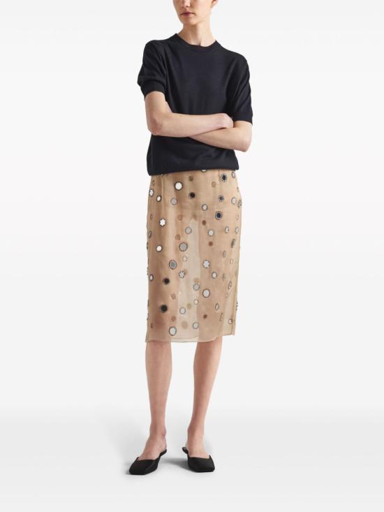 24FW 프라다 반팔 티셔츠 P24D2Q 10LJF0008 Blue - PRADA