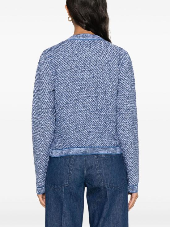 25SS 구찌 가디건 818643 XKENR4179 Blue - GUCCI