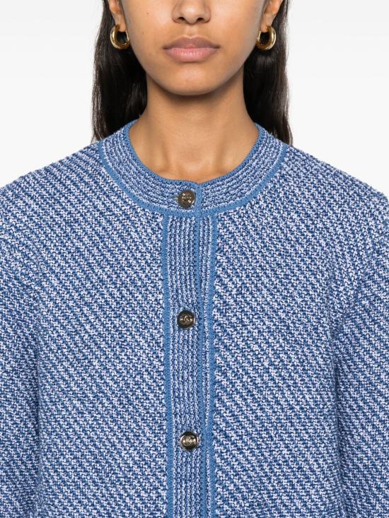 25SS 구찌 가디건 818643 XKENR4179 Blue - GUCCI