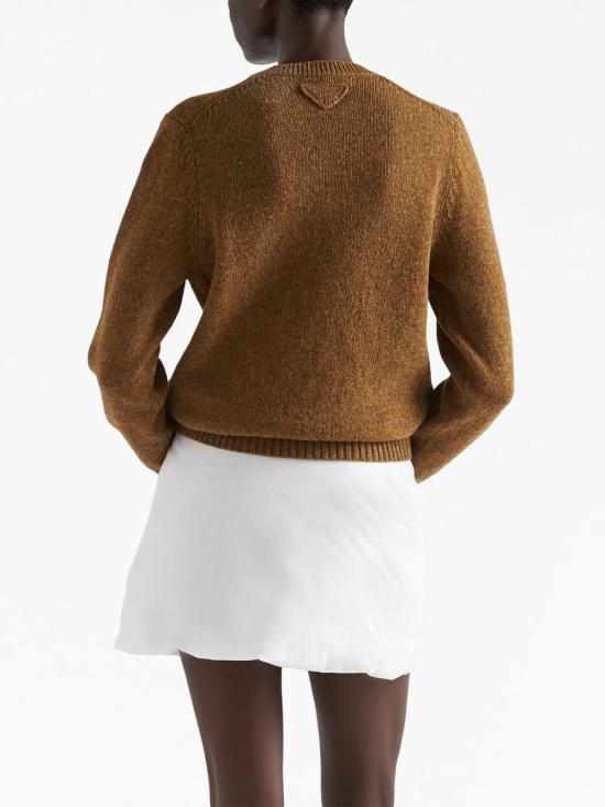 24FW 프라다 긴팔 티셔츠 P24A3Z 13XAF0393 Green - PRADA