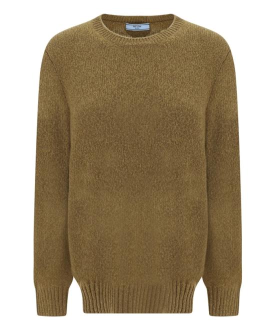 24FW 프라다 긴팔 티셔츠 P24A3Z 13XAF0393 Green