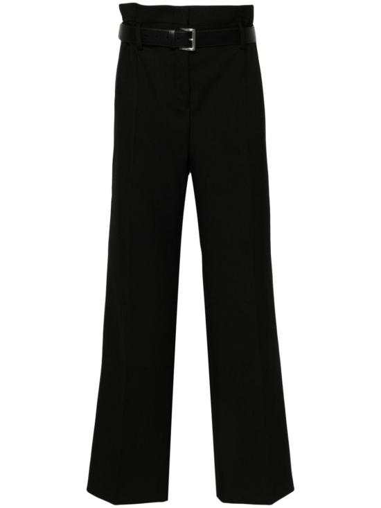 24FW 프라다 스트레이트 팬츠 P242IK 15GJF0002 Black