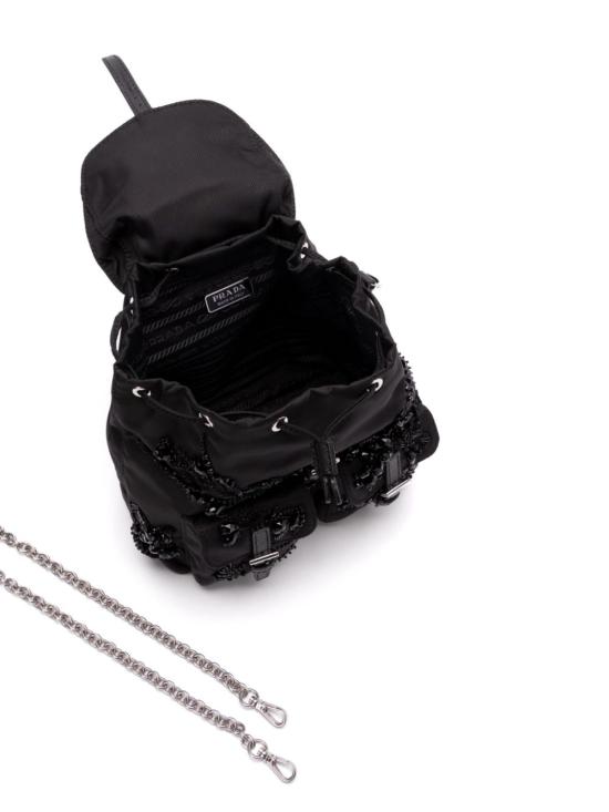 24FW 프라다 백팩 1BH029 2C4YF0002 Black - PRADA