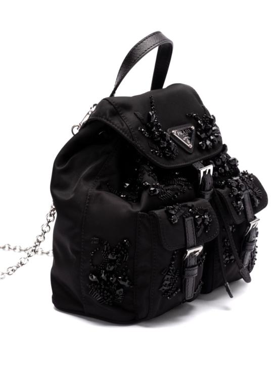 24FW 프라다 백팩 1BH029 2C4YF0002 Black - PRADA