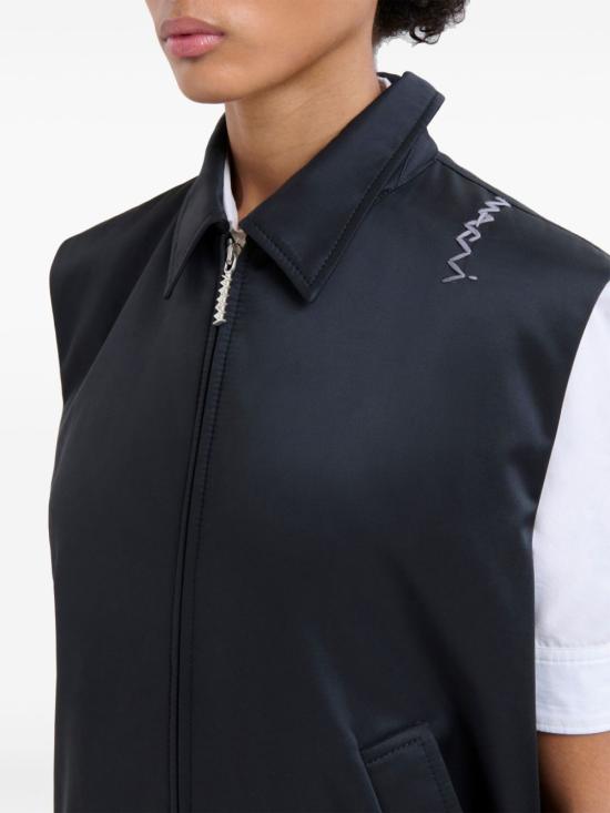 25SS 마르니 베스트 GLMA0091WSUTP749WR 00N99 BLACK - MARNI