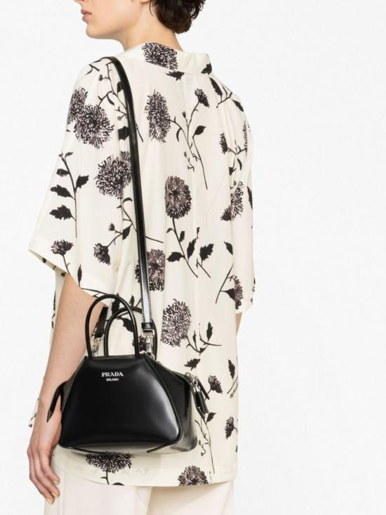  프라다 토트백 1BA385 ZO6F0002 Black - PRADA