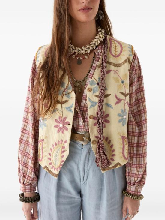 25SS 메종 호텔 자켓 KANSAS MACARON Beige - MAISON HOTEL