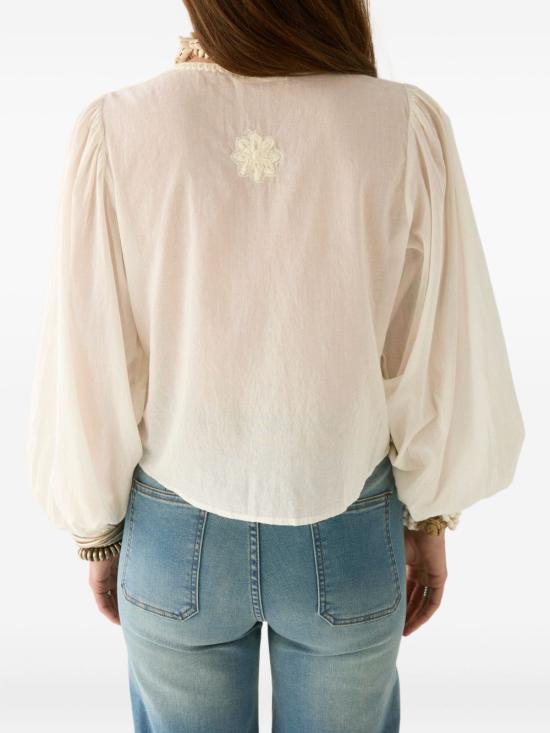 25SS 메종 호텔 블라우스 LUDOVICA PEARL - MAISON HOTEL