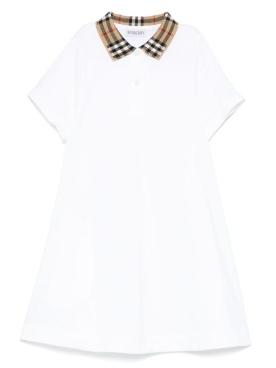 25SS [키즈] 버버리 미디 원피스 8105586 A1464 White