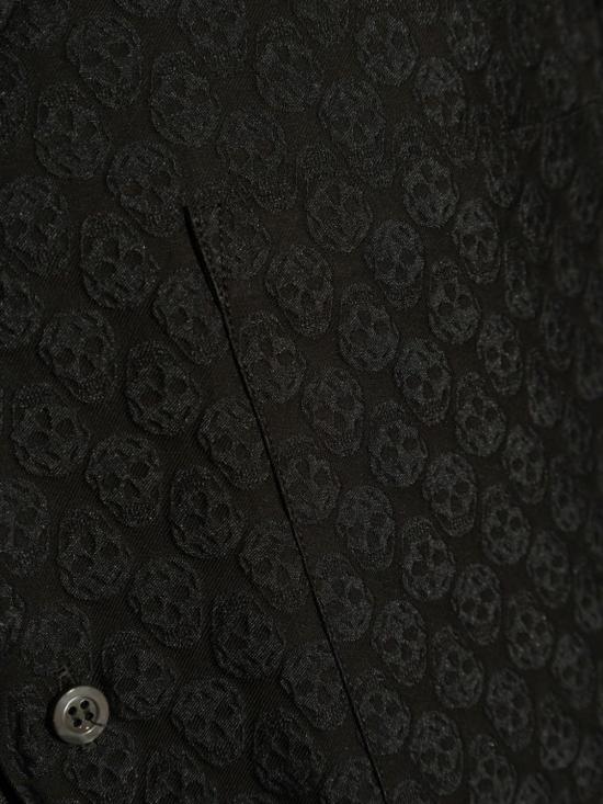 25SS 알렉산더 맥퀸 반팔 셔츠 814693 QRABU1010 Black - ALEXANDER MCQUEEN