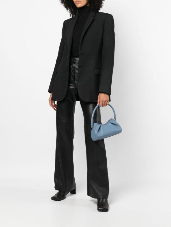  엘렘 숄더백 SMALL DIMPLE LEATHER BLUE AZUR Azure - ELLEME