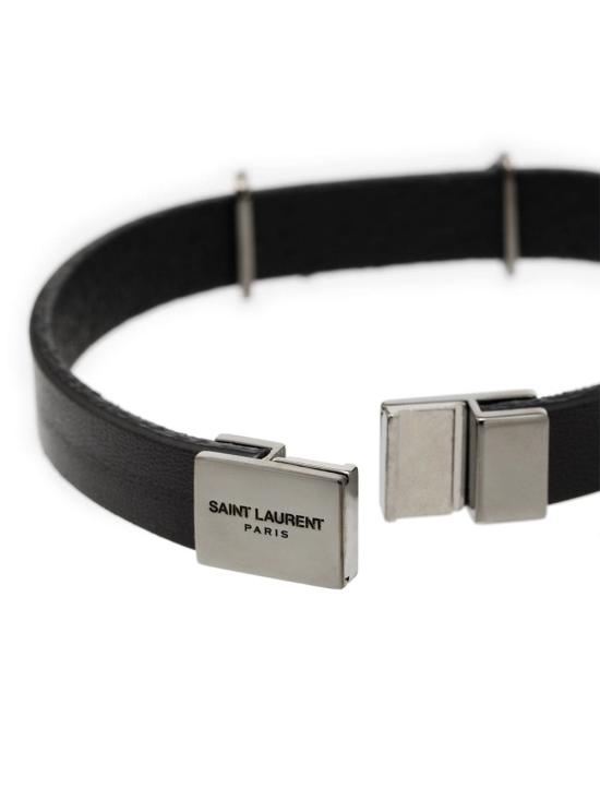 24FW 생로랑 팔찌 5593550IH0R 1000 Black - SAINT LAURENT