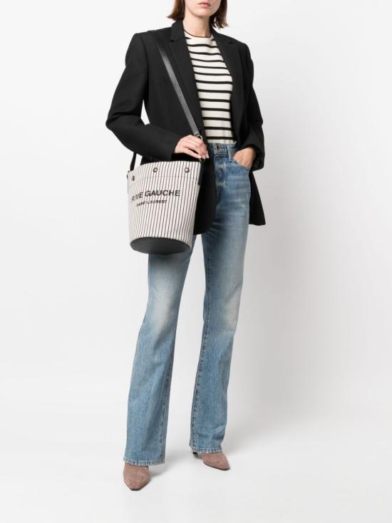 24FW 생로랑 가방 669299FAAE5 9583 Grey white - SAINT LAURENT