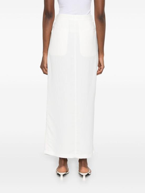 25SS 브루넬로 쿠치넬리 미디 스커트 MH126G3814 C600 Beige - BRUNELLO CUCINELLI