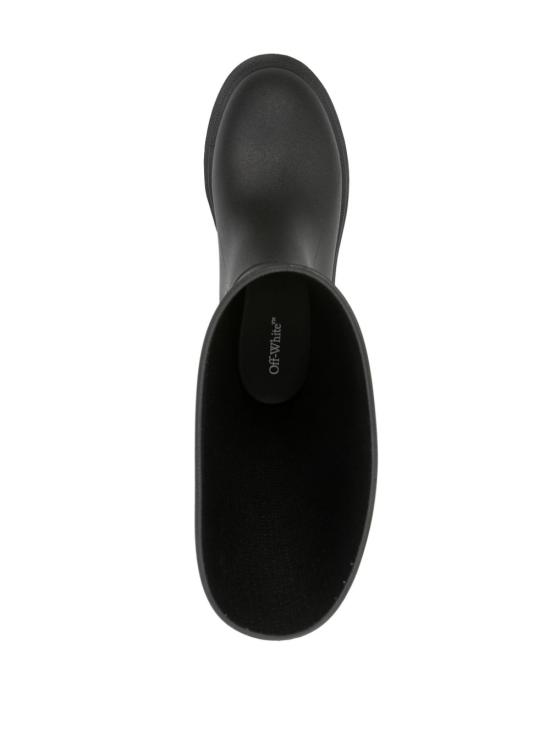 25SS 오프화이트 부츠 OMIE00BC99MAT002 1001 Black - OFF WHITE