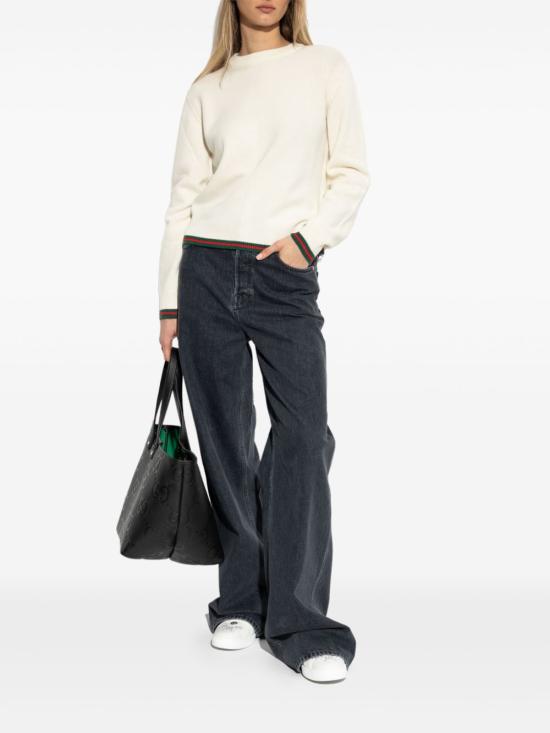 25SS 구찌 스웨터 813843 XKEI29257 White - GUCCI