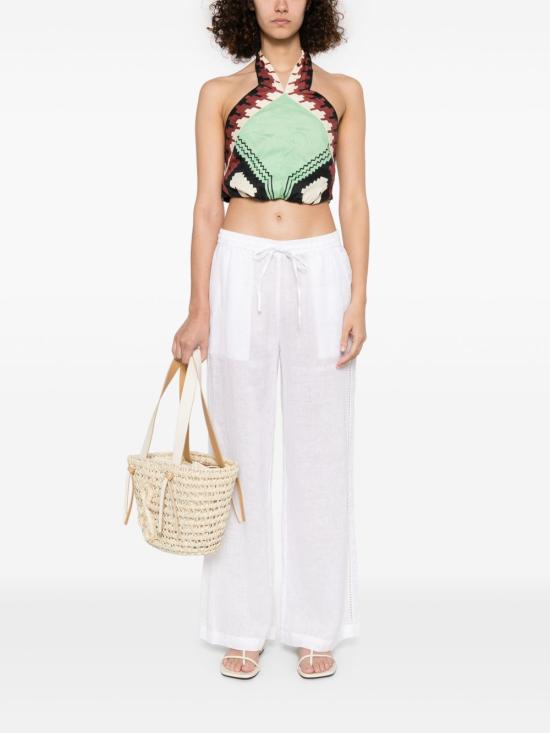 25SS 파로쉬 스트레이트 팬츠 D230743 BEACH25002 White - PAROSH