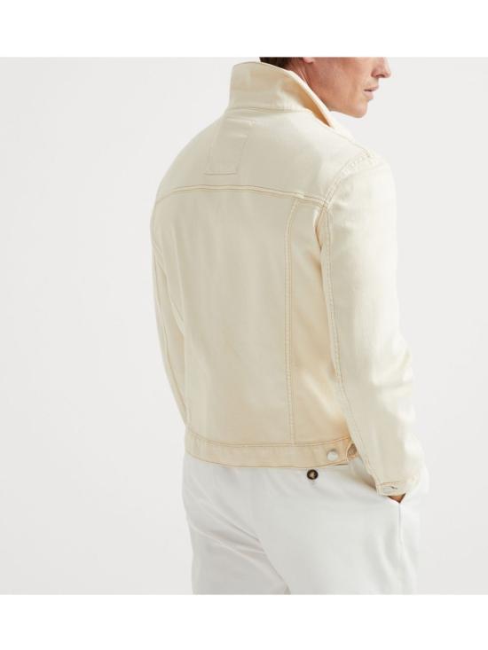 25SS 브루넬로 쿠치넬리 자켓 M277P6910 C7019 White - BRUNELLO CUCINELLI