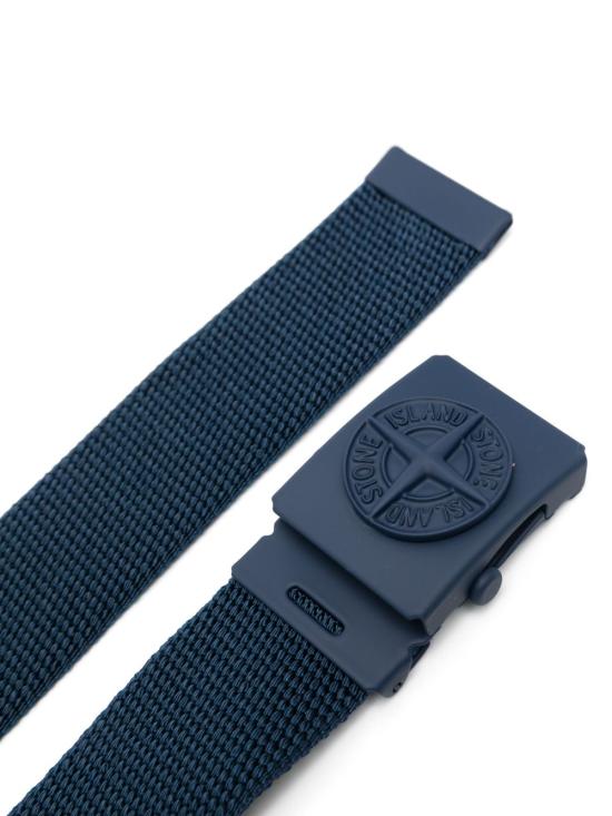 25SS [키즈] 스톤 아일랜드 벨트 93000 01V0020 Blue - STONE ISLAND