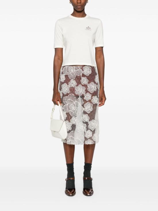 24FW 프라다 스웨터 3549B 15S8F0XPE White - PRADA