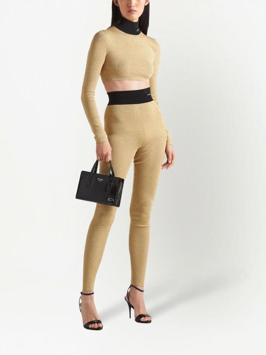  프라다 긴팔 티셔츠 P26480 12C5F0056 Golden - PRADA