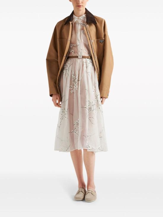  프라다 롱 원피스 P3L88R 14KFF0009 White - PRADA