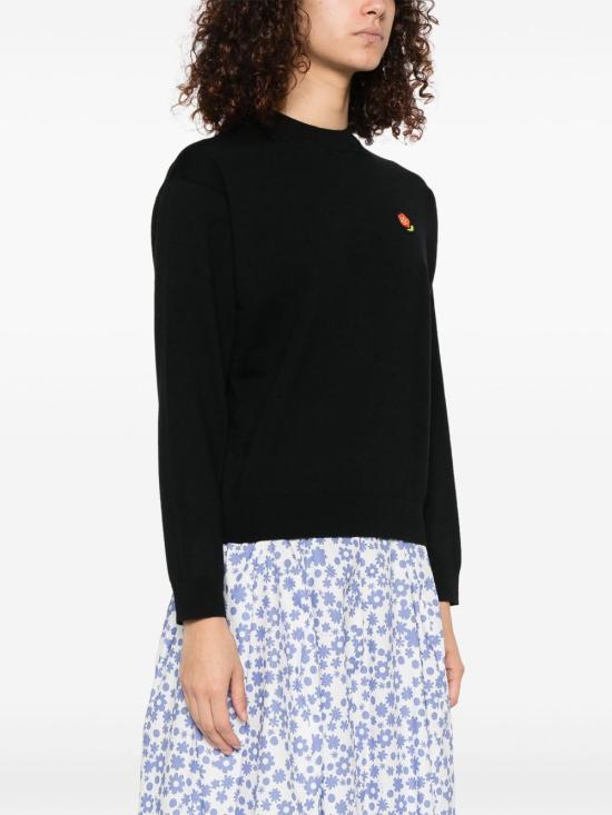 25SS 겐조 스웨터 FF52PU7123LB 99J Black - KENZO