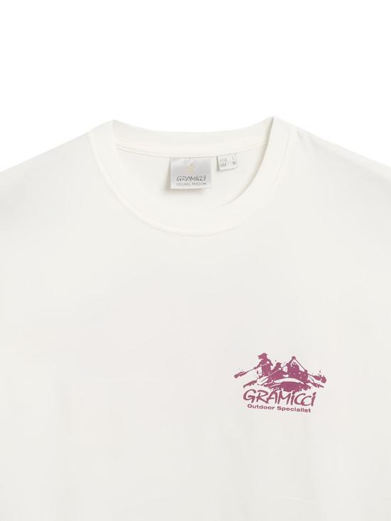  그라미치 반팔 티셔츠 G4SU T073WHITE White - GRAMICCI