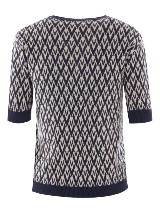 25SS 발렌티노 가라바니 반팔 티셔츠 6B3KC62X92M R0H Blue - VALENTINO GARAVANI