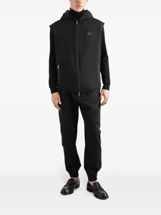 25SS 돌체앤가바나 베스트 G9AOGT FUGS1N0000 Black - DOLCE & GABBANA