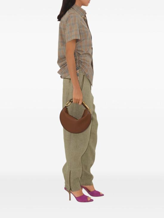 25SS 버버리 슬림 핏 체크 코튼 셔츠 8107968 C2044 Grey - BURBERRY