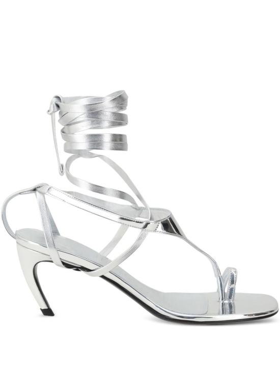 25SS THE ATTICO FASHION 샌들 250WSH00865 EEE105AA002 Silver