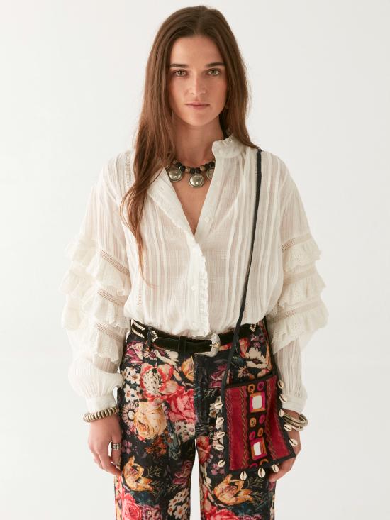 25SS MAISON HOTEL 블라우스 OMARA MERENGUE