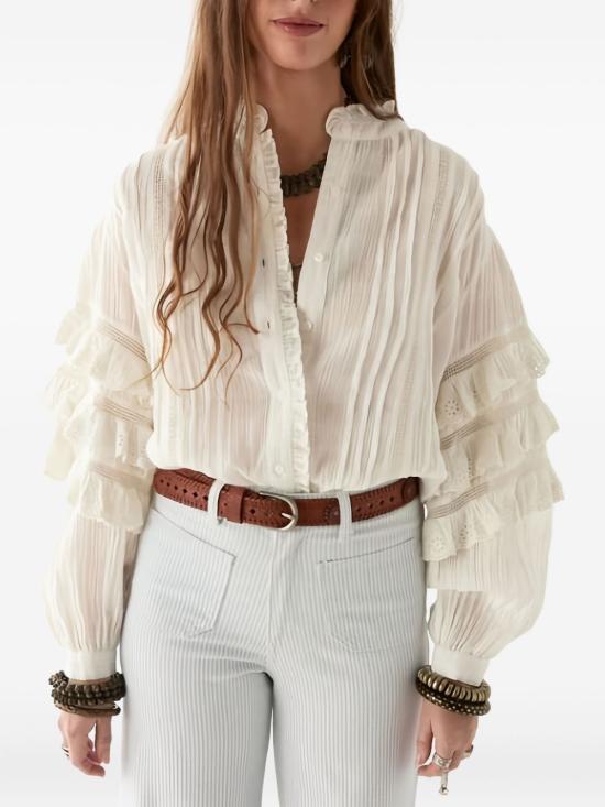 25SS MAISON HOTEL 블라우스 OMARA MERENGUE - MAISON HOTEL