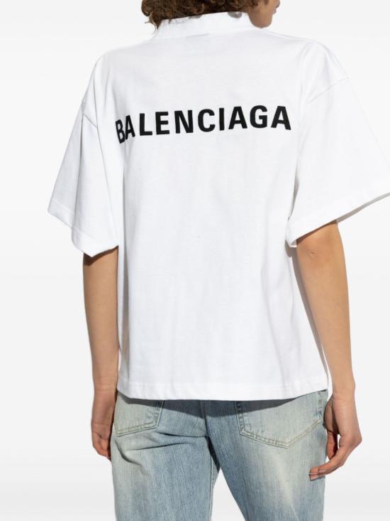 25SS 발렌시아가 반팔 티셔츠 818431 TPVK19040 White - BALENCIAGA
