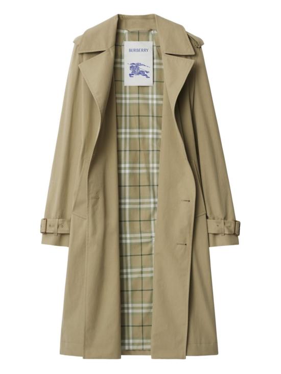 25SS 버버리 롱 개버딘 트렌치코트  8106349 C2219 Beige - BURBERRY