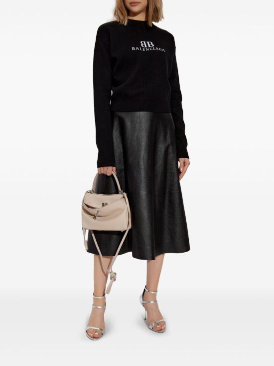 25SS 발렌시아가 긴팔 티셔츠 818418 T17251070 Black - BALENCIAGA