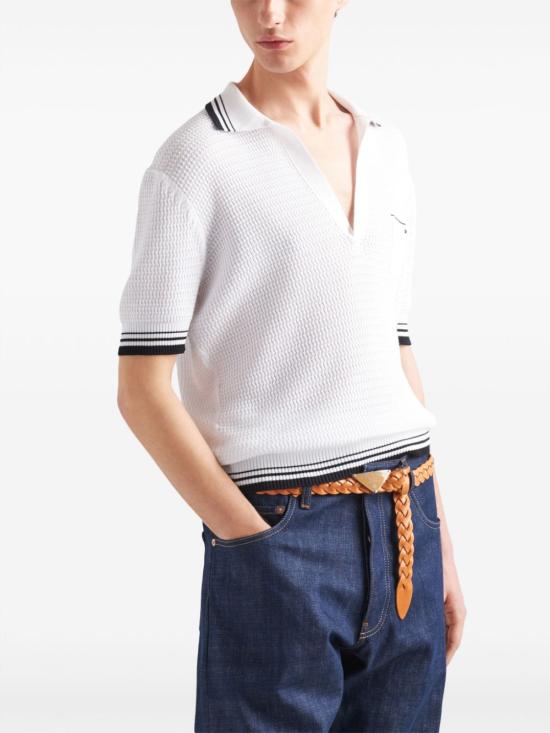  프라다 반팔 티셔츠 UMB759 14G8F0964 White - PRADA