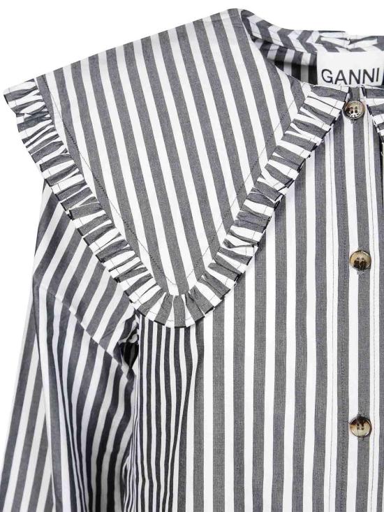  가니 의류 W0098099BLACK Black - GANNI