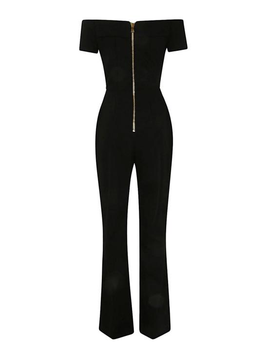 24FW 발망 점프수트 CF1PW130VE170PA Black - BALMAIN