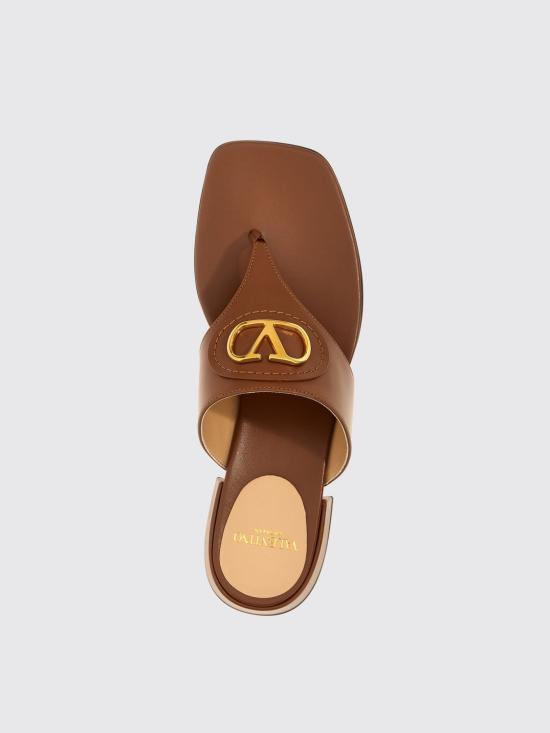 25SS 발렌티노 가라바니 뮬/슬리퍼 6W0S0LA9DSH N58 Brown - VALENTINO GARAVANI