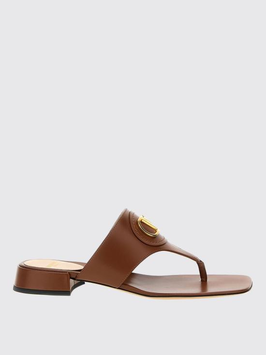 25SS 발렌티노 가라바니 뮬/슬리퍼 6W0S0LA9DSH N58 Brown