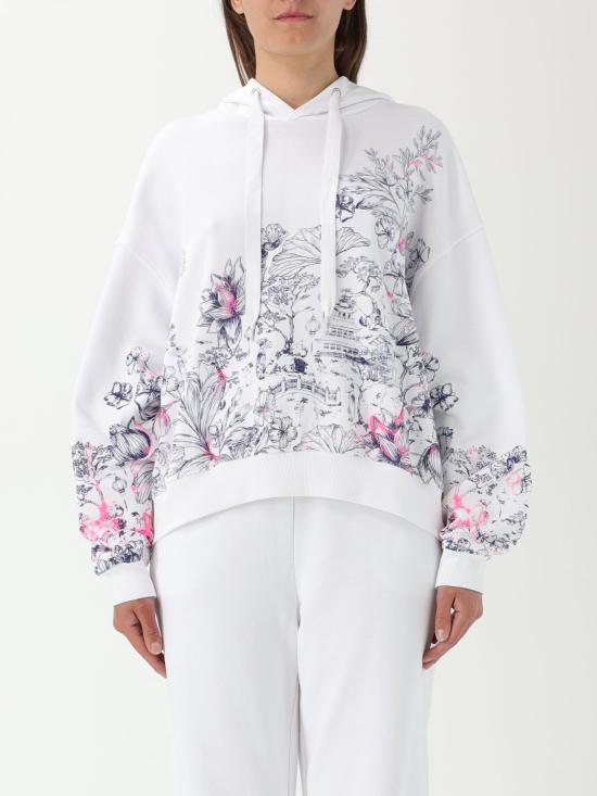 25SS 액티튜드 트윈세트 후드 티셔츠 251AQ2054 12441 White 1