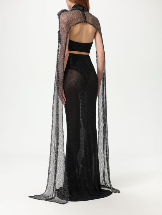 25SS 트웬티포하이치 머플러/스카프 SCOTLANDA236 NERO Black - TWENTY FOURHAITCH