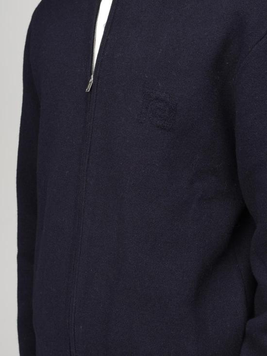  나누슈카 집업 니트 NM24PFSW00457 NAVY Navy - NANUSHKA