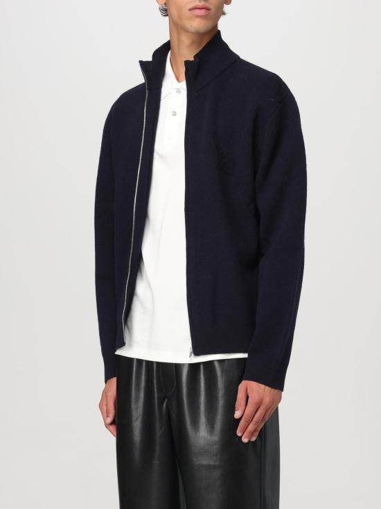  나누슈카 집업 니트 NM24PFSW00457 NAVY Navy - NANUSHKA